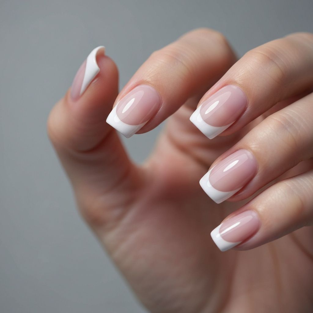 Classic french manicure